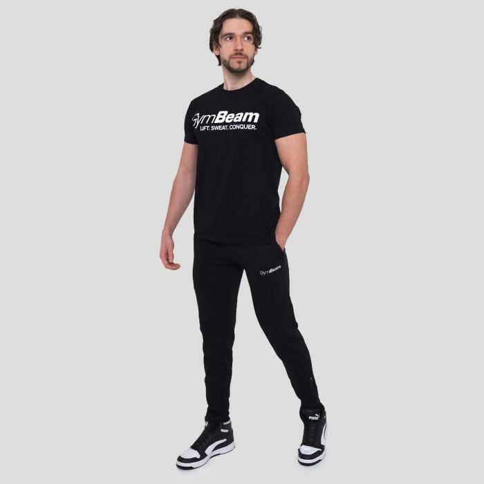 Tricou Lift Black - GymBeam XL