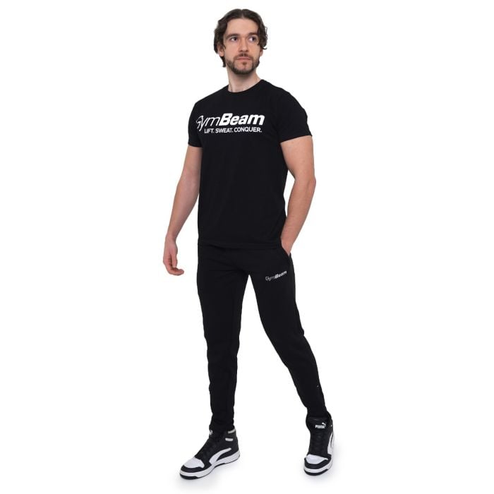 Tricou Lift Black - GymBeam XL