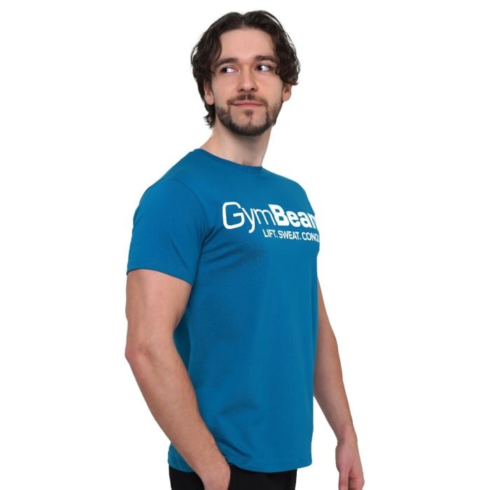 Tricou Lift Blue - GymBeam XXL