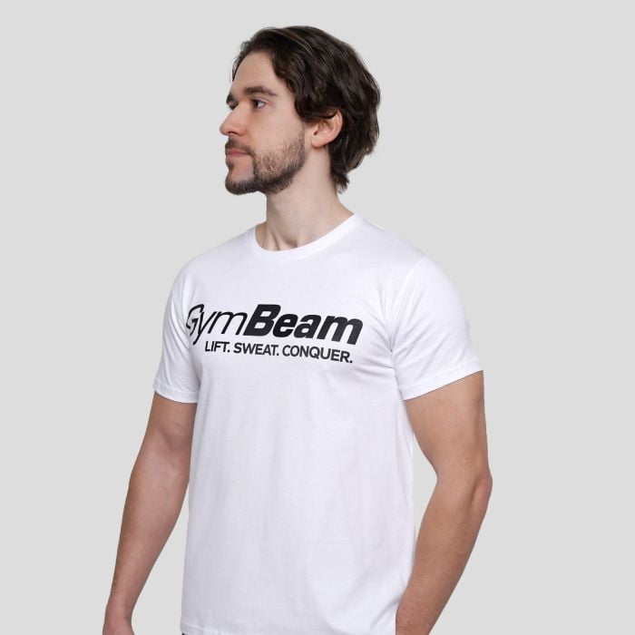 Tricou Lift White - GymBeam M