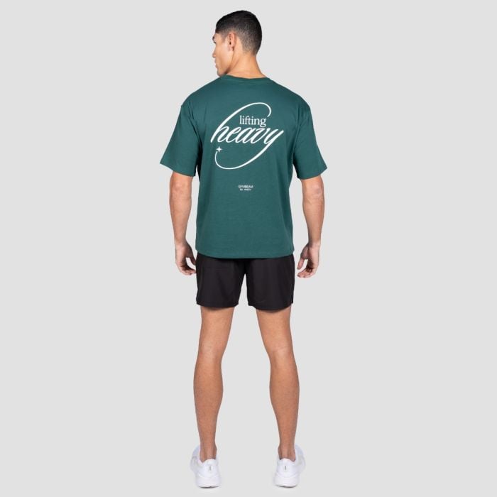Tricou Lifting Heavy Forest - GymBeam L