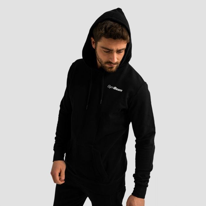 Hanorac Limitless Hoodie Black - GymBeam M