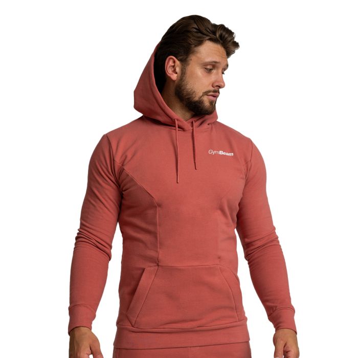 Hanorac Limitless Hoodie Cinnamon - GymBeam L