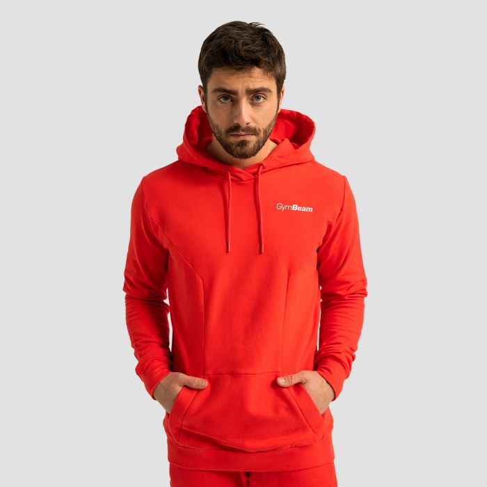 Limitless Hoodie Hot Red - GymBeam