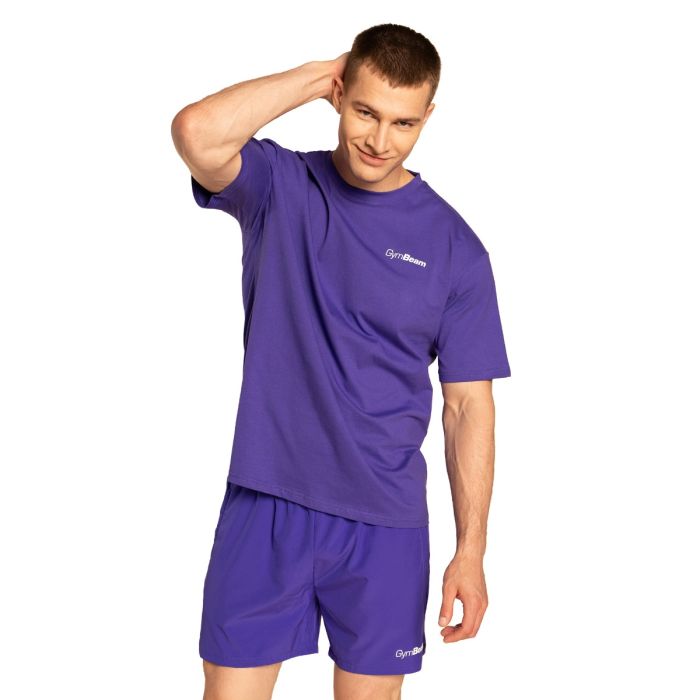 Tricou Oversized Limitless Royal - GymBeam XL
