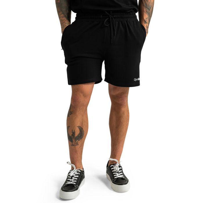 Pantaloni scurți Limitless Black - GymBeam L