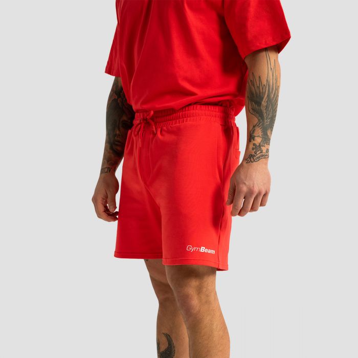 Pantaloni scurți Limitless Hot Red - GymBeam L