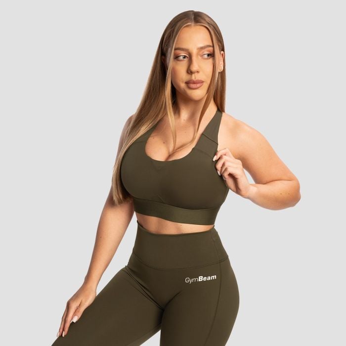 Sutien sport Limitless Espresso - GymBeam M