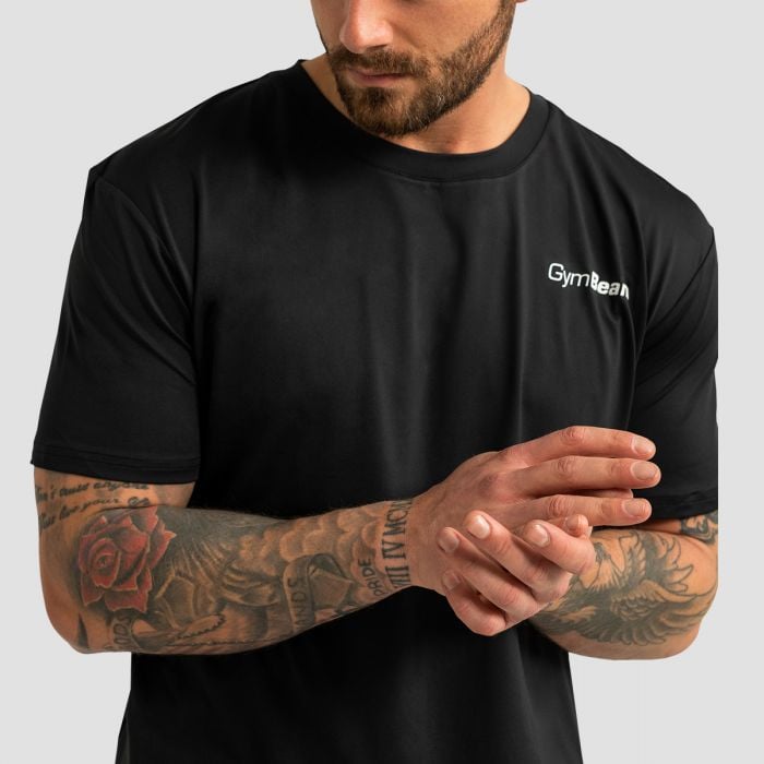 Tricou Limitless Black - GymBeam XXXL