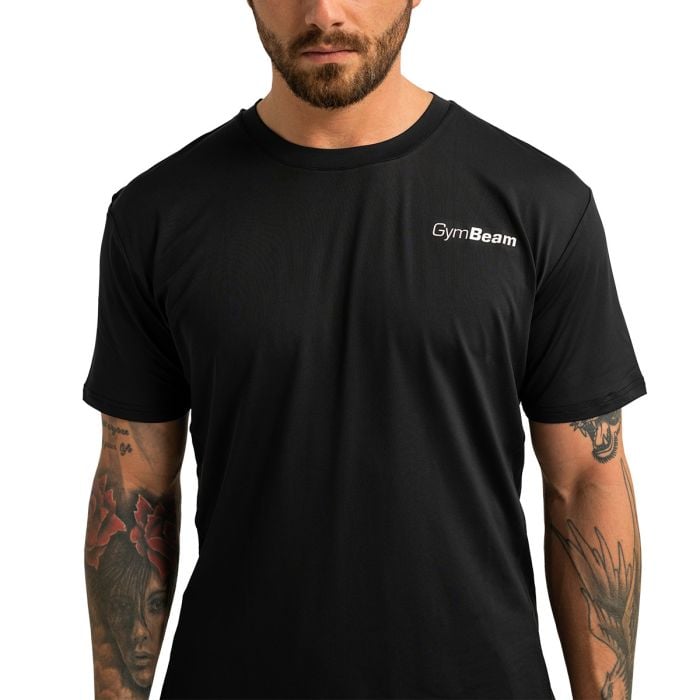 Tricou Limitless Black - GymBeam XXXL