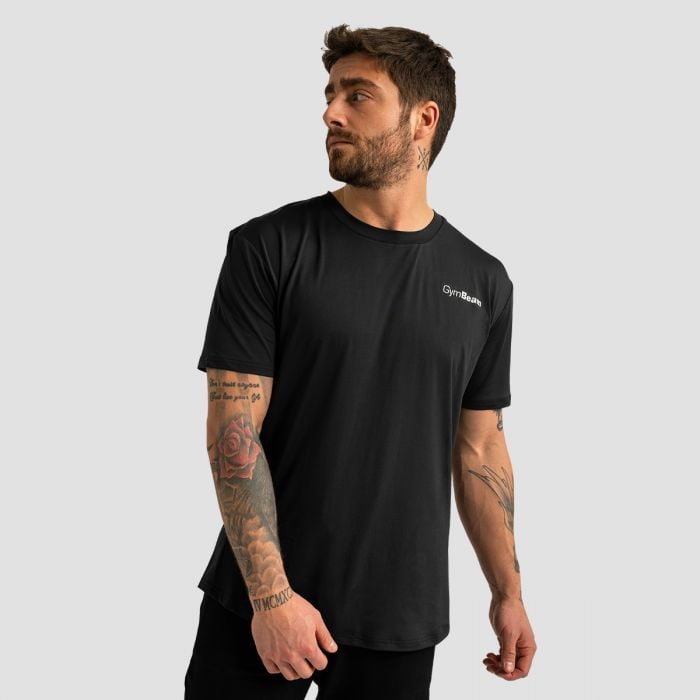 Tricou Limitless Black - GymBeam XXXL