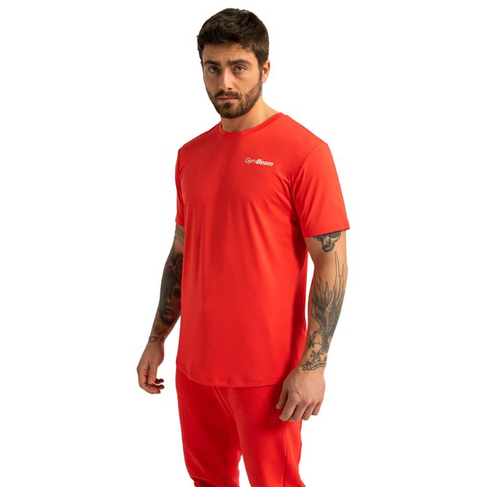 Tricou Limitless Hot Red - GymBeam XXXL