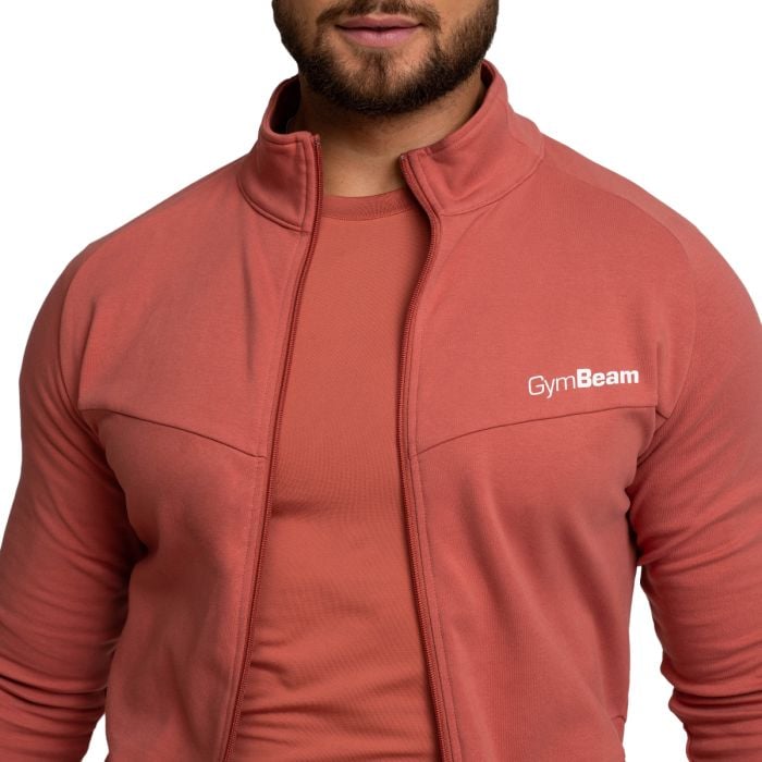 Hanorac cu fermoar Limitless Cinnamon - GymBeam XXXL