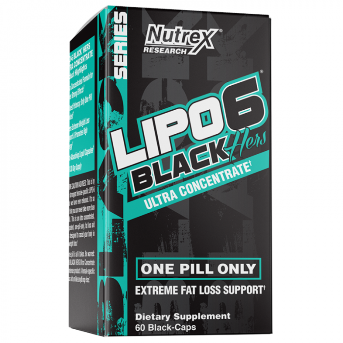 Lipo 6 Black Hers Ultra Concentrate 60 caps - Nutrex