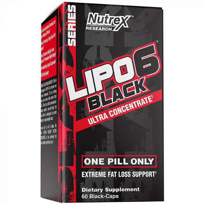 Lipo 6 Black Ultra Concentrate 60 caps - Nutrex