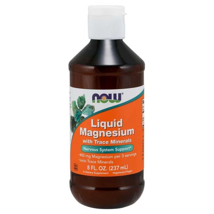 Magneziu lichid- NOW foods