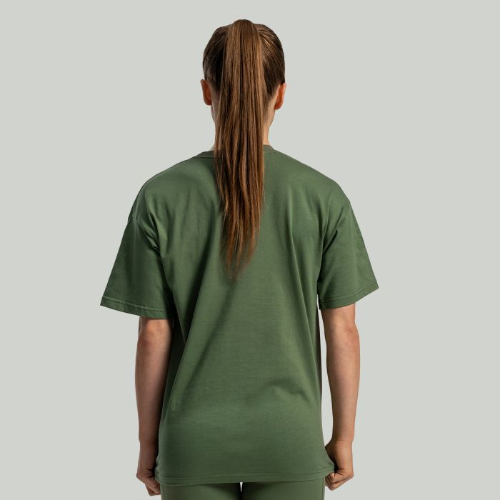 Tricou pentru femei Lunar Oversized Cedar Green - STRIX M