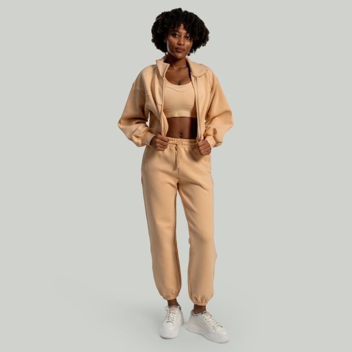 Hanorac pentru femei Lunar Zip-Up Sandshell - STRIX L