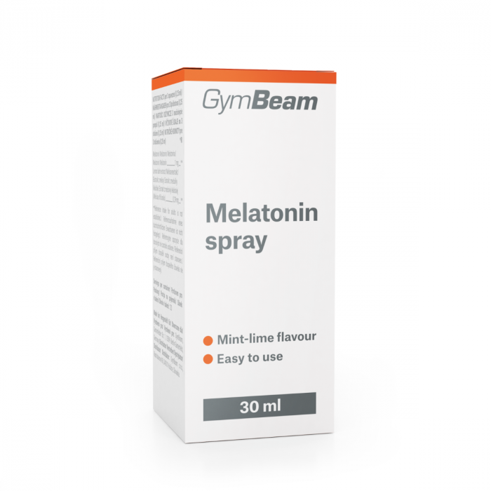 Melatonină spray - GymBeam 30 ml - lime & mint