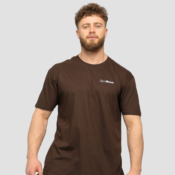 Tricou Basic Chocolate Brown - GymBeam