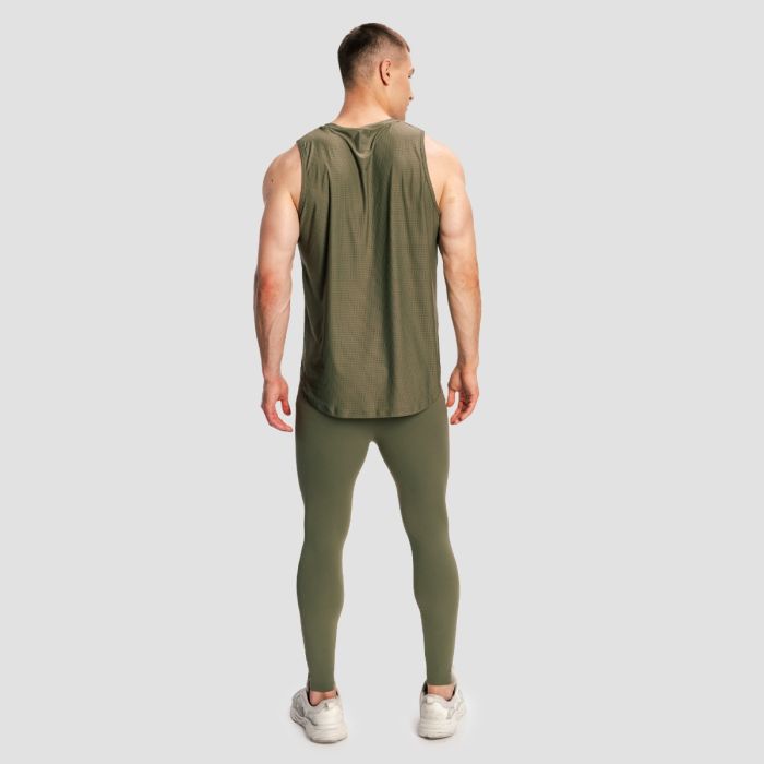 Colanți pentru bărbați Combat Olive Grey - GymBeam XXL