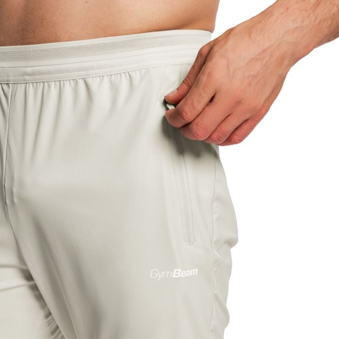 Pantaloni de alergare pentru bărbați Pulse X Gray - GymBeam M