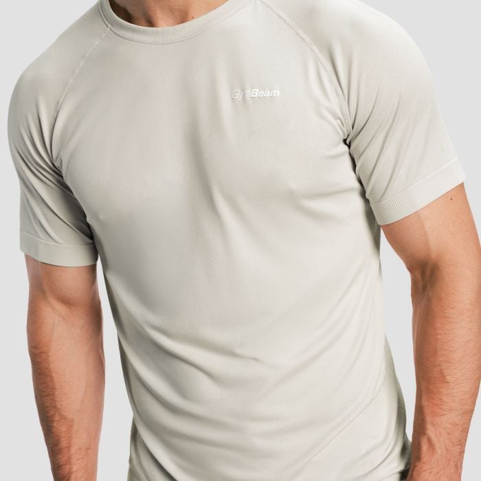 Tricou de alergare pentru bărbați Pulse X Gray - GymBeam XL