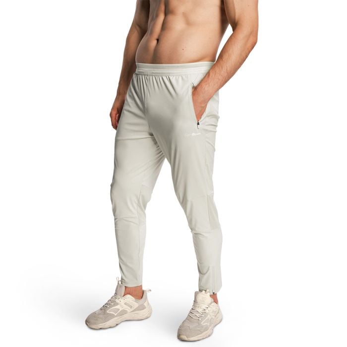 Pantaloni de alergare pentru bărbați Pulse X Gray - GymBeam M