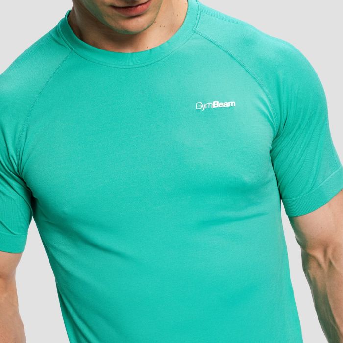 Tricou de alergare pentru bărbați Pulse X Green - GymBeam M