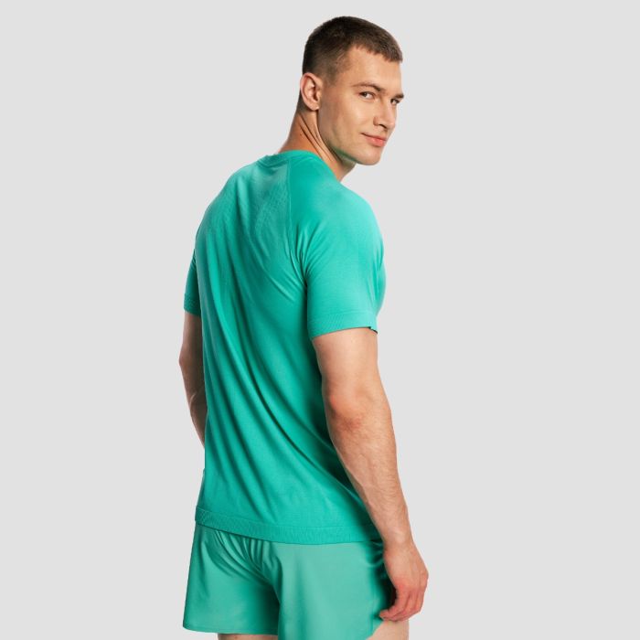 Tricou de alergare pentru bărbați Pulse X Green - GymBeam M
