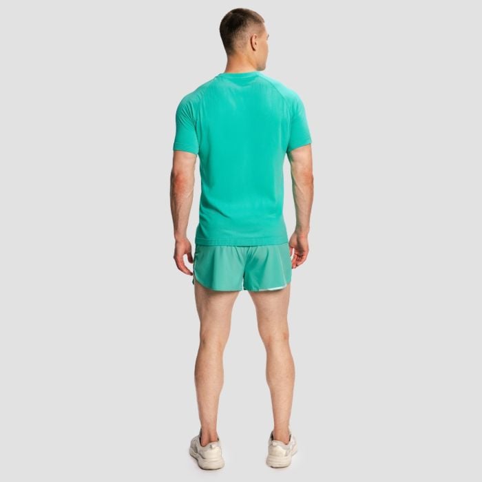 Tricou de alergare pentru bărbați Pulse X Green - GymBeam M