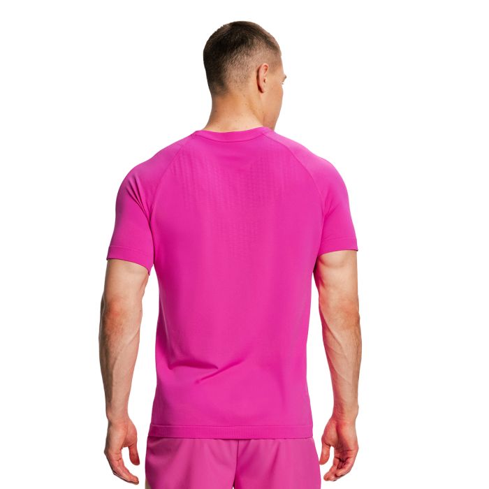 Tricou de alergare pentru bărbați Pulse X Purple - GymBeam XL