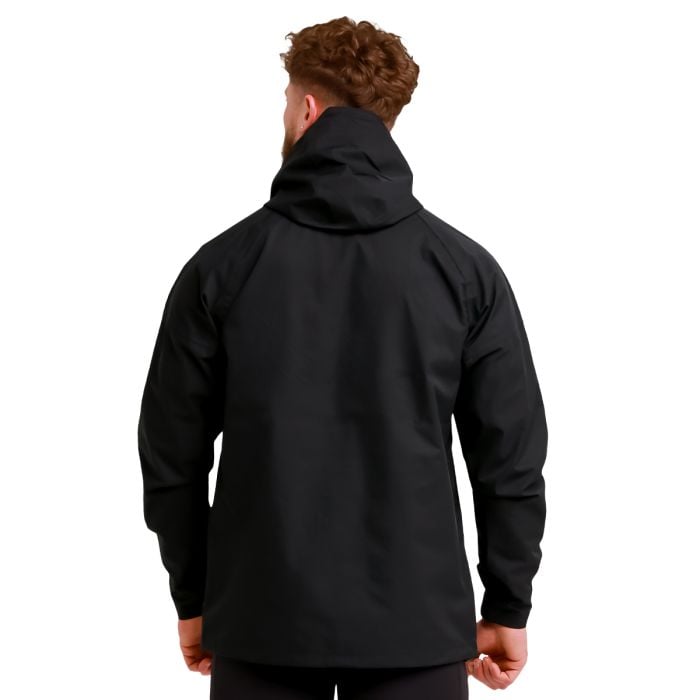 Geacă pentru bărbați Rain Smock Black - GymBeam L