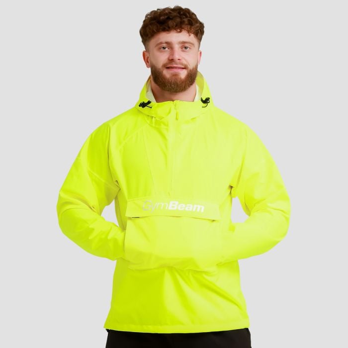 Geacă pentru bărbați Rain Smock Citric - GymBeam XXL