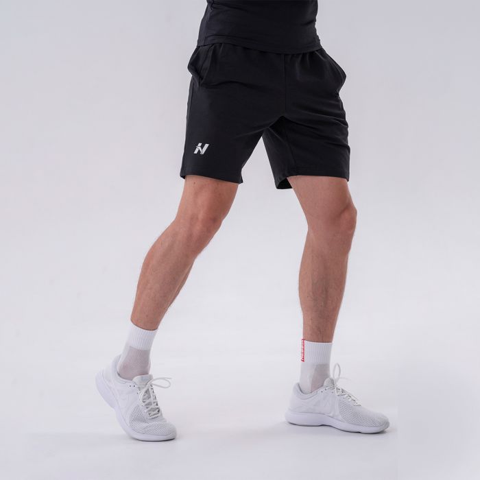 Men‘s Shorts Relaxed-fit Black - NEBBIA