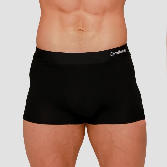 Boxeri pentru bărbați Soft 2Pack Negru - GymBeam L