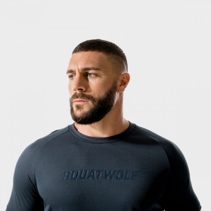 Tricou LAB360º Recycled Mesh Tee Blue Nights - SQUATWOLF S