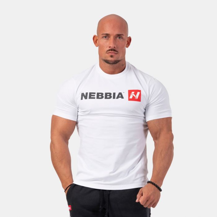 Tricou pentru bărbați Red “N“ White - NEBBIA