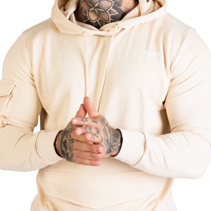Hanorac TRN Hoodie Sand - GymBeam M