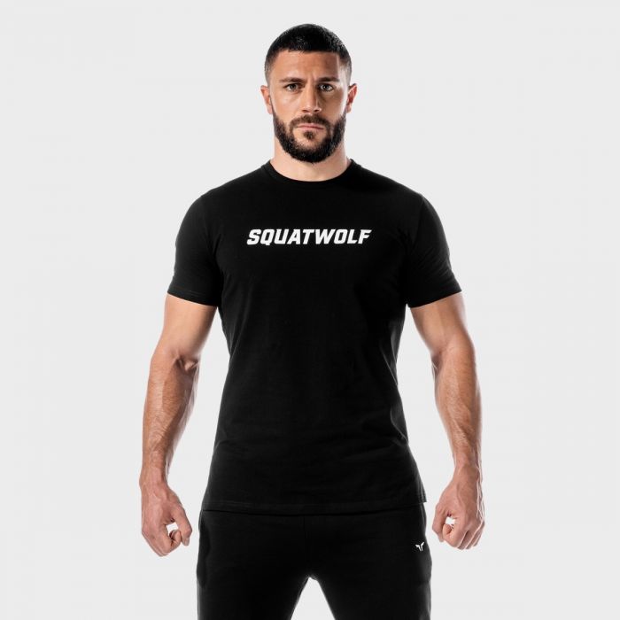 Tricou pentru bărbați Iconic Muscle Onyx - SQUATWOLF