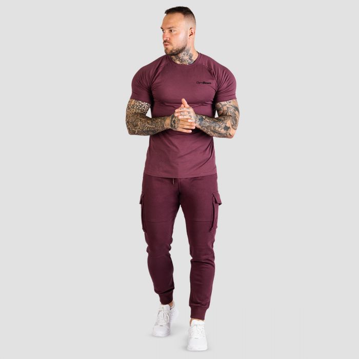 Tricou Fitted TRN Eggplant - GymBeam M
