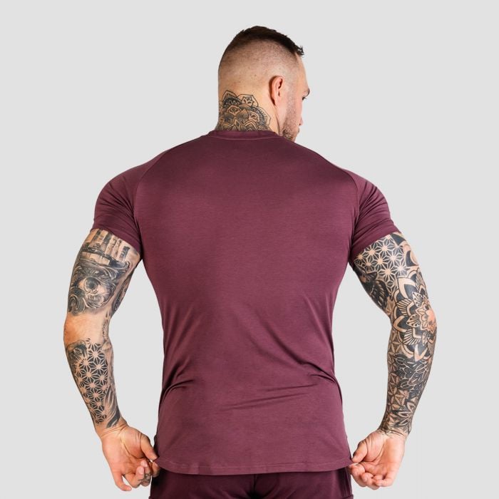 Tricou Fitted TRN Eggplant - GymBeam M