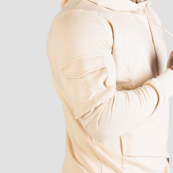 Hanorac TRN Hoodie Sand - GymBeam M
