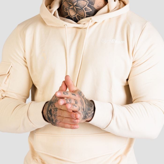 Hanorac TRN Hoodie Sand - GymBeam M