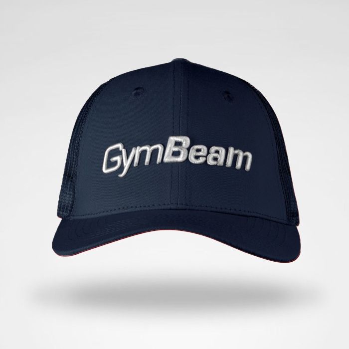Mesh Panel Cap Navy - GymBeam
