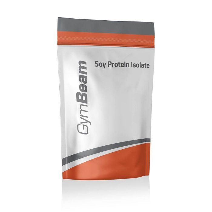 Izolat proteic din soia - GymBeam 1000 g - caramel sărat