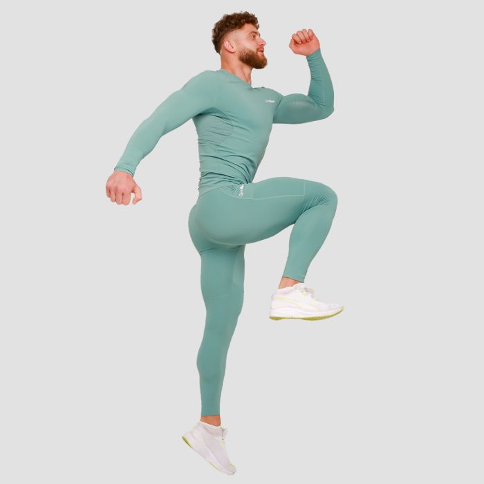 Colanți de compresie High Blue - GymBeam XXL