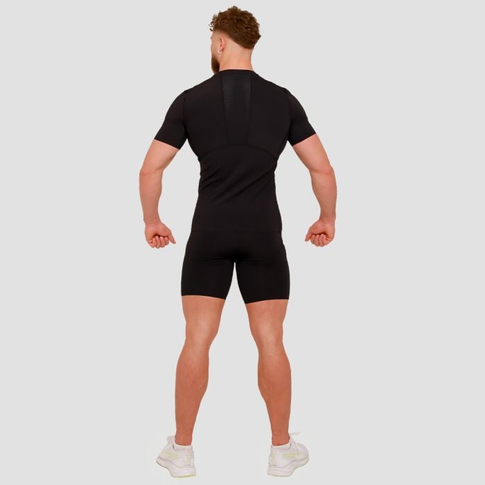 Pantaloni scurți de compresie High Black - GymBeam XL