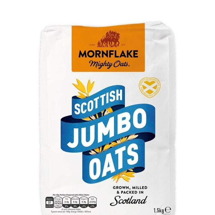 Fulgi de ovăz Scottish Jumbo Oats 1,5 kg - Mornflake