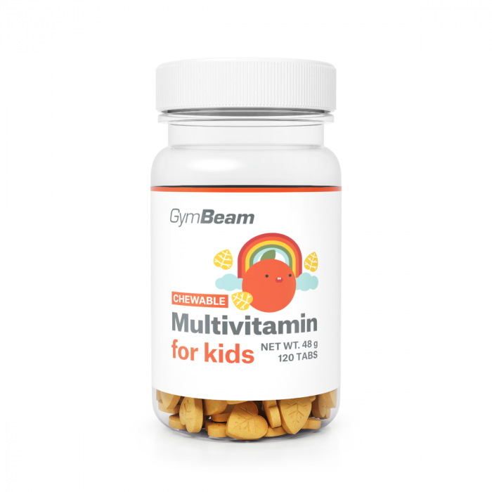 Tablete masticabile cu multivitamine pentru copii - GymBeam
